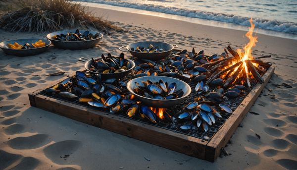 Comment cuisiner la fameuse éclade de moules ?