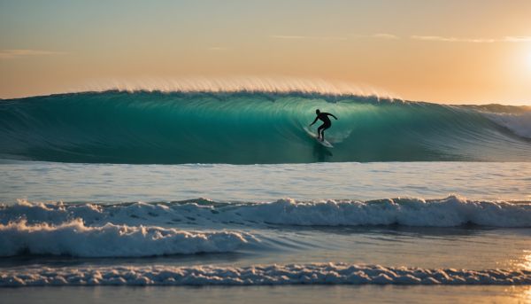 Une sortie sportive inoubliable sur les vagues