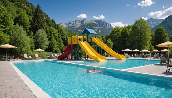 Vacances avec enfants : top des campings avec piscine à annecy