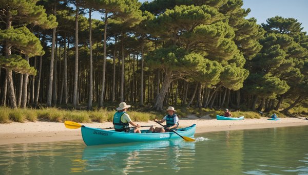 Quelles activités nautiques faire à boyardville en famille