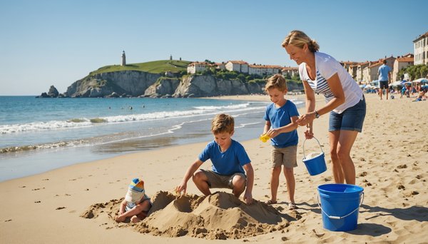 Pourquoi la cote basque attire autant les familles en vacances